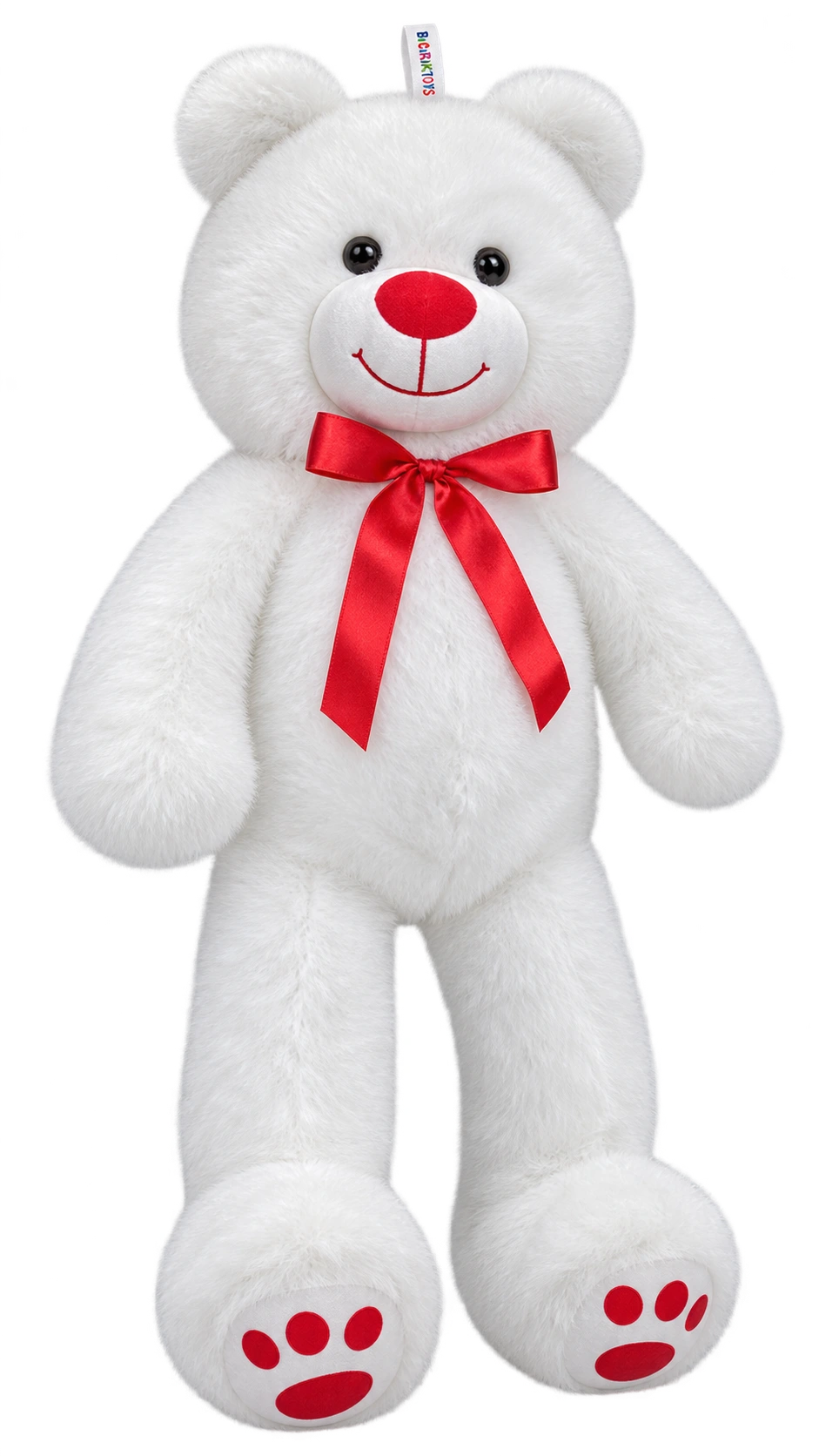 Beyaz 100 cm pelüş ayı